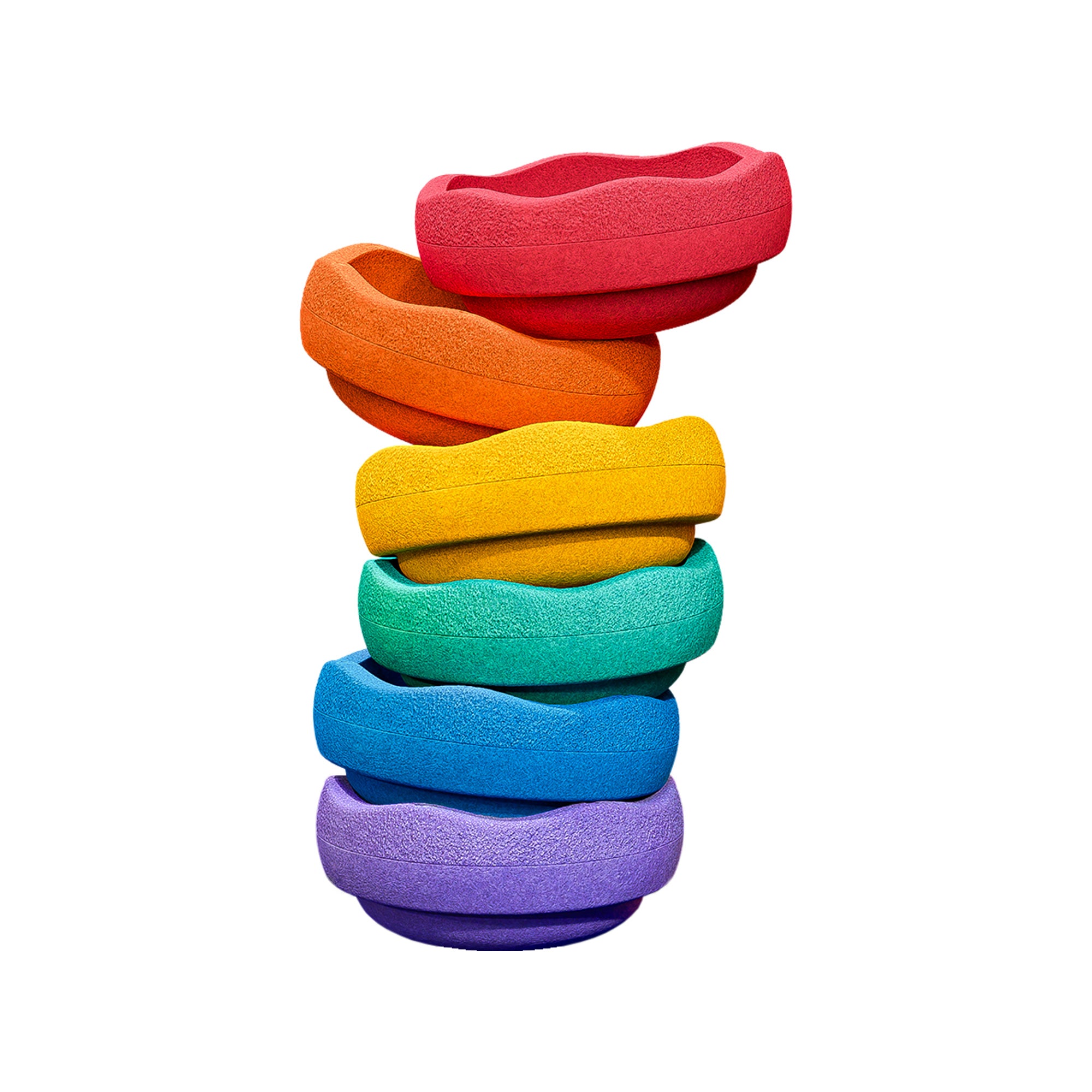 Stapelstein Rainbow Set, Classic, Spielbrett, Balancierbrett