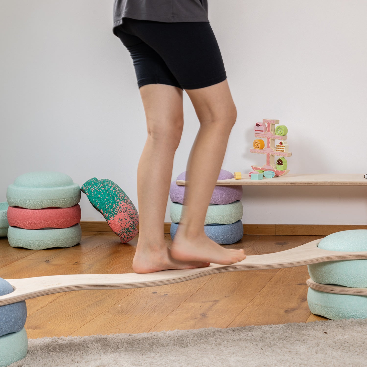 Balancierbrett Set, 120 cm (2 Stück)